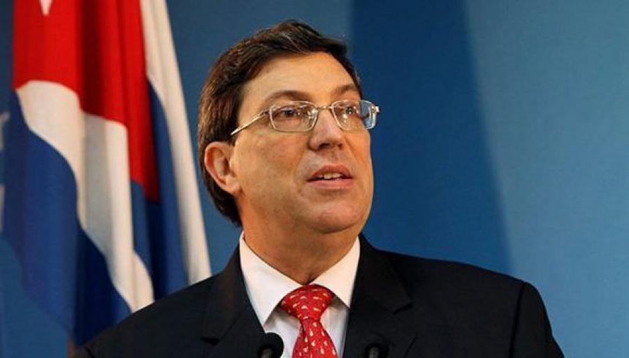 ministro de Relaciones Exteriores de Cuba, Bruno Rodr&iacute;guez