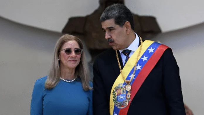 Nicol&aacute;s Maduro y Cilia Flores