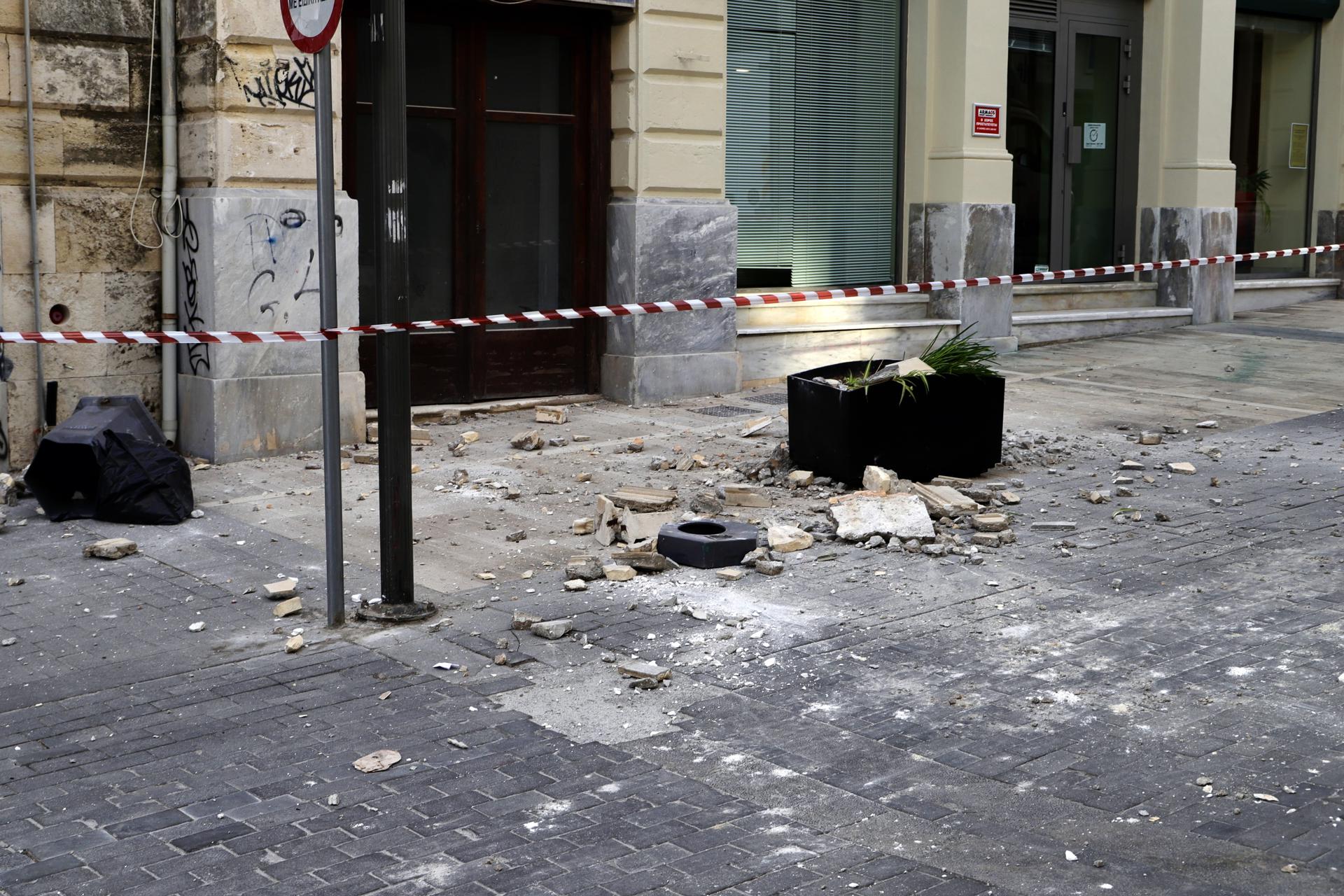 terremoto en islas griegas de Creta y Santorini