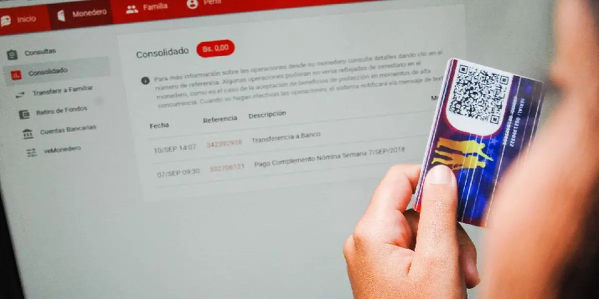 nuevo bono por el Sistema Patria