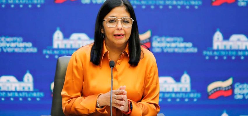 vicepresidenta Delcy Rodríguez
