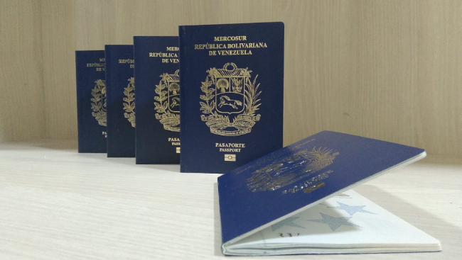 Pasaportes de Venezuela