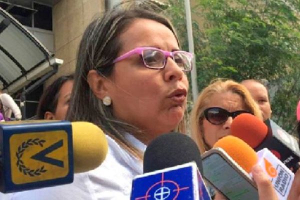 Griselda Santaella, presidenta de Formación de Dirigentes Sindicales de Venezuela