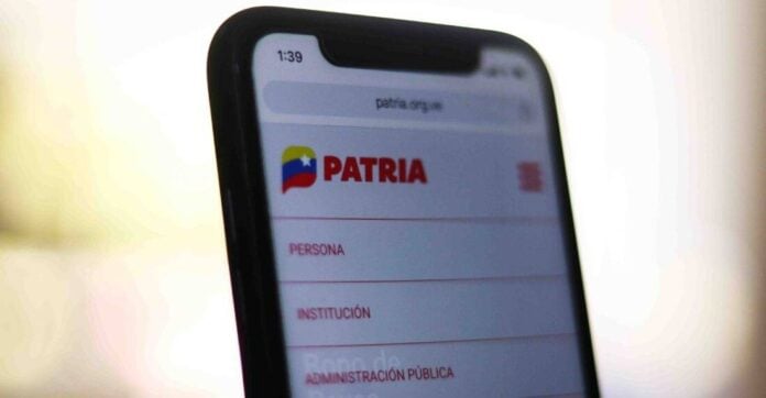 sistema patria bono navideño