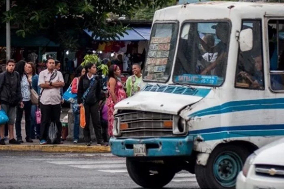 transporte público en Caracas