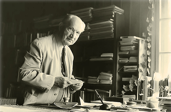 Filósofo alemán Martin Heidegger