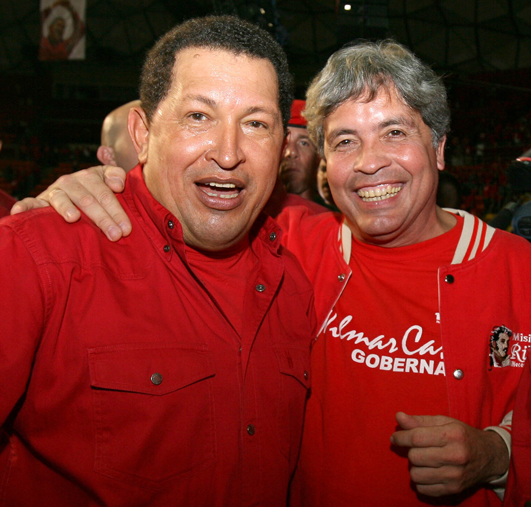 Hugo Chávez y Wilmar Castro Soteldo