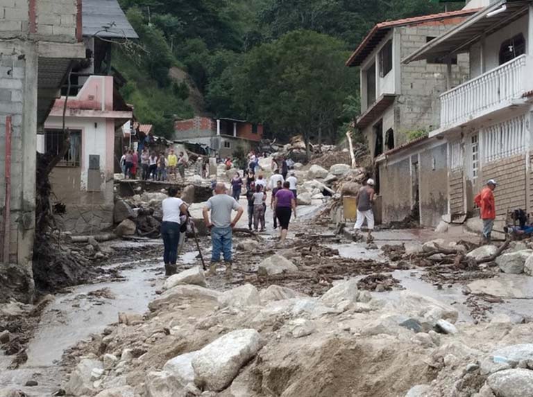 deslave del estado Mérida