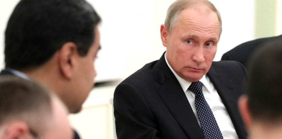 Nicolás Maduro y Vladimir Putín