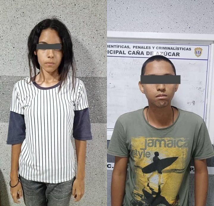 Dubraska López (18) y Wilmer Gabriel Granados (20)