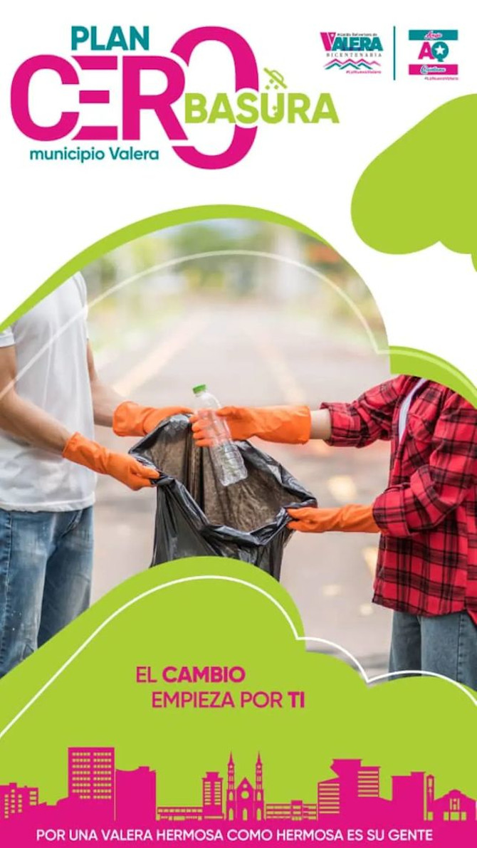 Plan Cero Basura de la Alcaldía de Valera