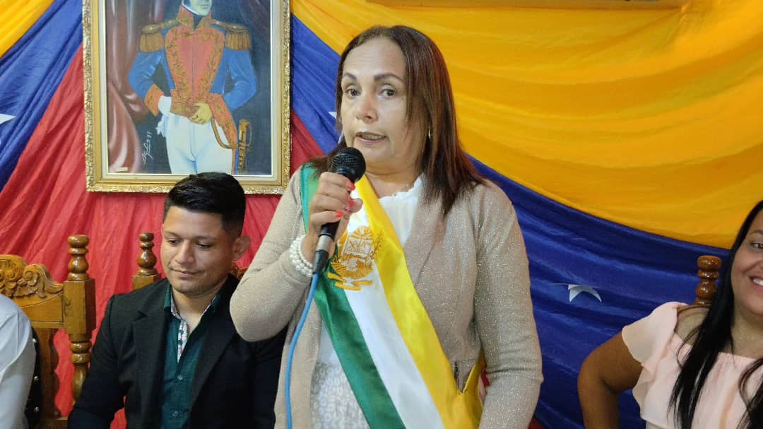 alcaldesa del municipio Bolívar, María Auxiliadora Núñez