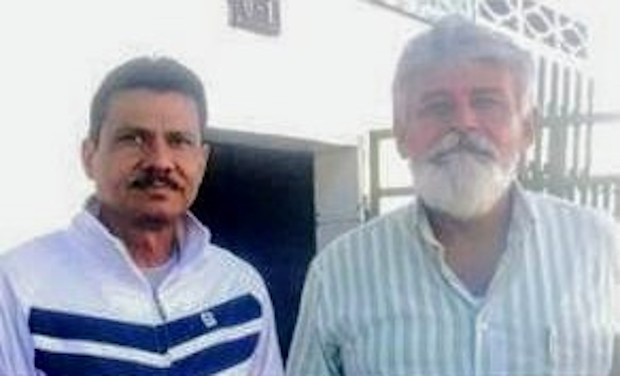 Jesús Caldera y José Miguel Briceño, directivos del Sindicato Unitario del Magisterio Trujillano (SUMA – TRUJILLO).