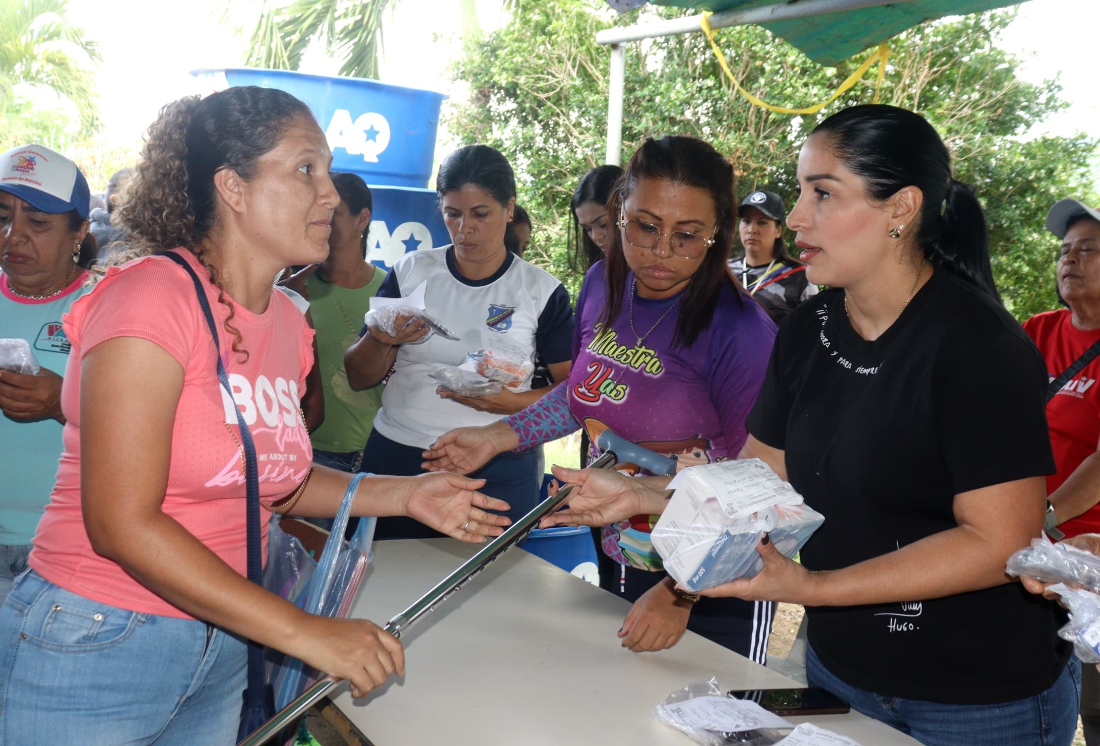 Alcaldesa Angie Quintana
